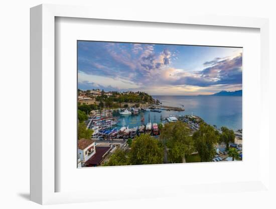 Old Harbour, Kaleici, Antalya, Turkey Minor, Eurasia-Neil Farrin-Framed Photographic Print