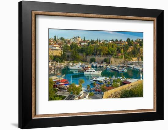 Old Harbour, Kaleici, Antalya, Turkey Minor, Eurasia-Neil Farrin-Framed Photographic Print