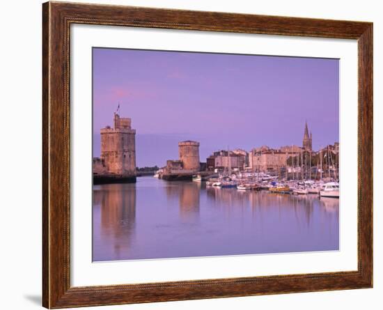 Old Harbour, La Rochelle, Poitou Charentes, France-Doug Pearson-Framed Photographic Print