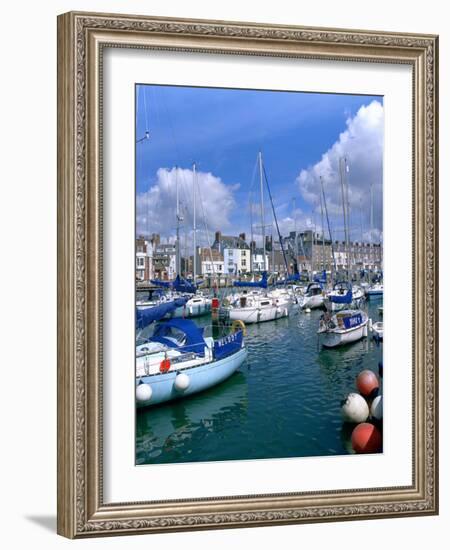 Old Harbour, Weymouth, Dorset-Peter Thompson-Framed Photographic Print