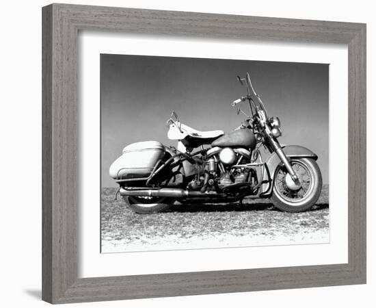 Old Harley-Matt McCarthy-Framed Art Print