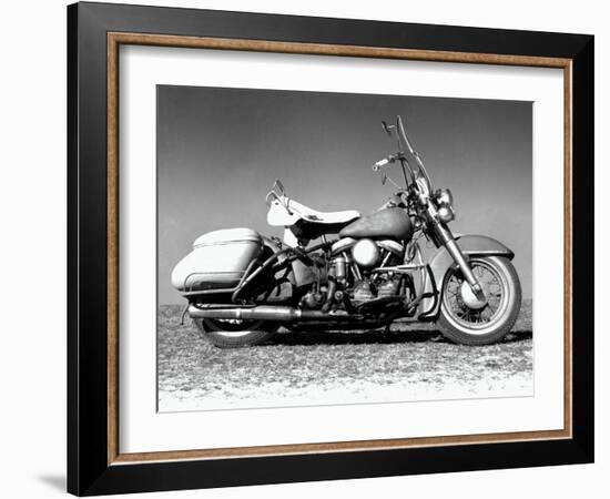 Old Harley-Matt McCarthy-Framed Art Print