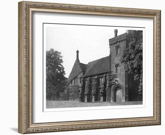 Old Hatfield House, Herfordshire, 1896-Valadon & Co Boussod-Framed Giclee Print