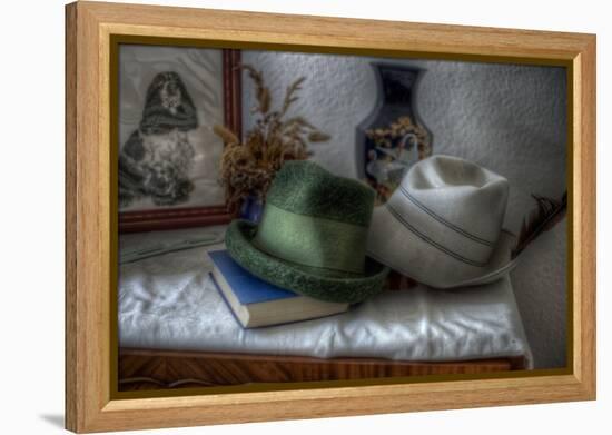 Old Hats-Nathan Wright-Framed Premier Image Canvas