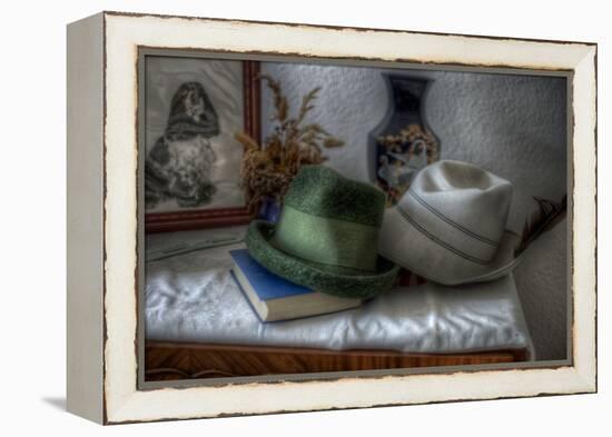 Old Hats-Nathan Wright-Framed Premier Image Canvas