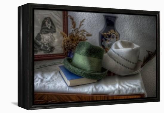 Old Hats-Nathan Wright-Framed Premier Image Canvas