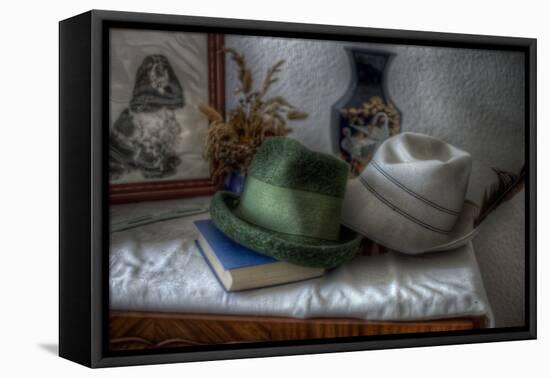 Old Hats-Nathan Wright-Framed Premier Image Canvas