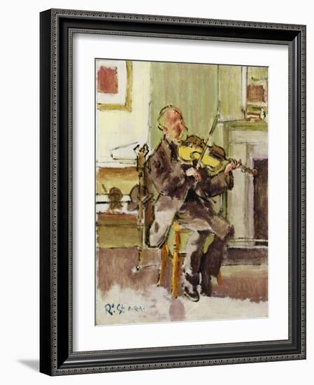 Old Heffel of Rowton House, 1915-17-Walter Richard Sickert-Framed Giclee Print