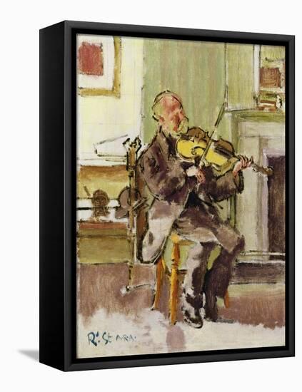 Old Heffel of Rowton House, 1915-17-Walter Richard Sickert-Framed Premier Image Canvas