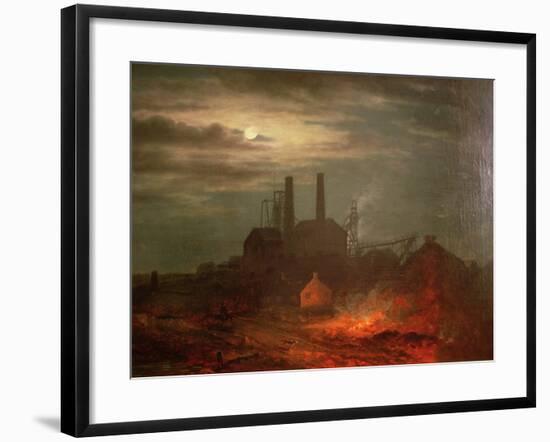 Old Hetton Colliery, Newcastle-null-Framed Giclee Print