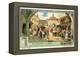 Old Hofbrauhaus in Munich, 1830-null-Framed Premier Image Canvas