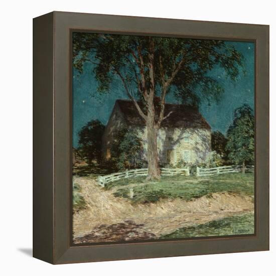 Old Homestead Connecticut, C.1914-Willard Leroy Metcalf-Framed Premier Image Canvas