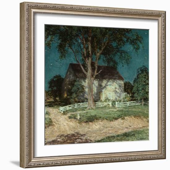 Old Homestead Connecticut, C.1914-Willard Leroy Metcalf-Framed Giclee Print