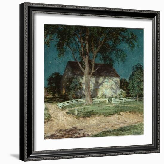 Old Homestead Connecticut, C.1914-Willard Leroy Metcalf-Framed Giclee Print