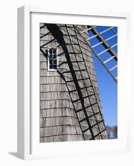 Old Hook Windmill, East Hampton, the Hamptons, Long Island, New York State, USA-Robert Harding-Framed Photographic Print