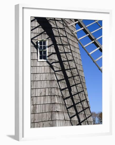 Old Hook Windmill, East Hampton, the Hamptons, Long Island, New York State, USA-Robert Harding-Framed Photographic Print