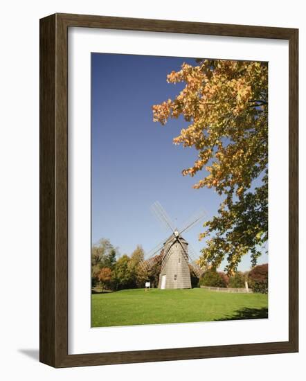 Old Hook Windmill, East Hampton, the Hamptons, Long Island, New York State, USA-Robert Harding-Framed Photographic Print