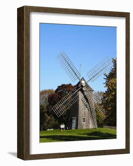 Old Hook Windmill, East Hampton, the Hamptons, Long Island, New York State, USA-Robert Harding-Framed Photographic Print