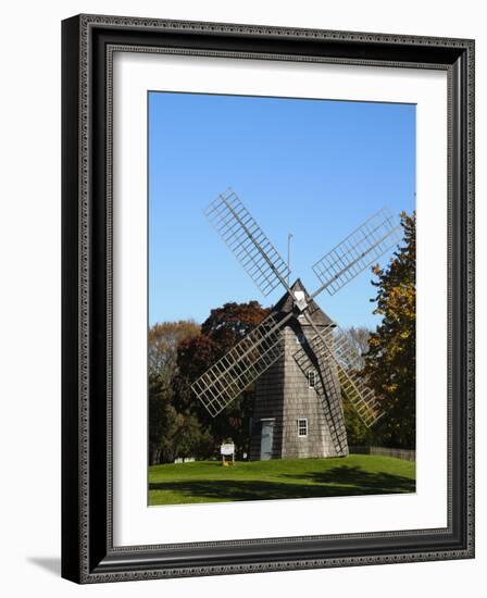 Old Hook Windmill, East Hampton, the Hamptons, Long Island, New York State, USA-Robert Harding-Framed Photographic Print