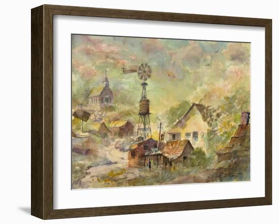 Old Hornitos-LaVere Hutchings-Framed Giclee Print