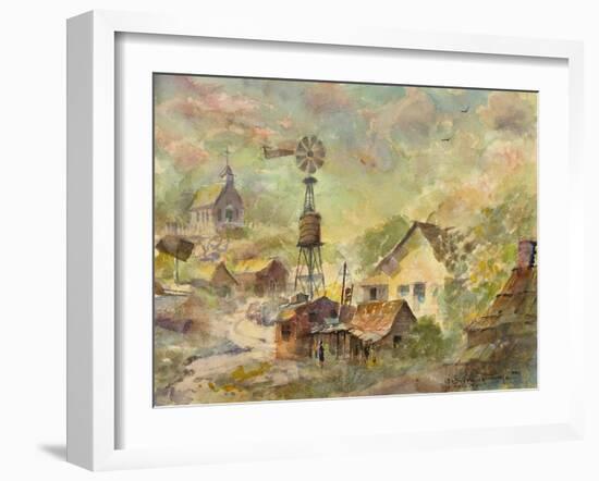 Old Hornitos-LaVere Hutchings-Framed Giclee Print