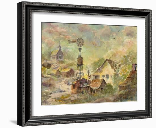 Old Hornitos-LaVere Hutchings-Framed Giclee Print