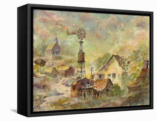 Old Hornitos-LaVere Hutchings-Framed Premier Image Canvas