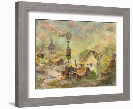 Old Hornitos-LaVere Hutchings-Framed Giclee Print