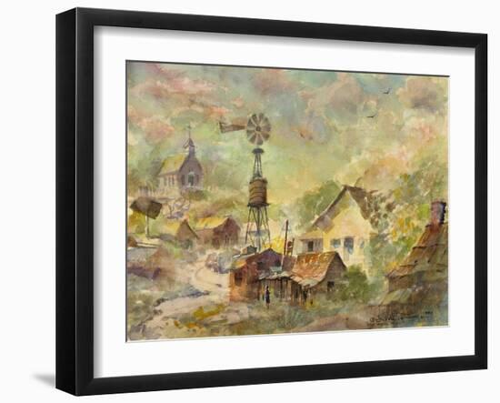 Old Hornitos-LaVere Hutchings-Framed Giclee Print