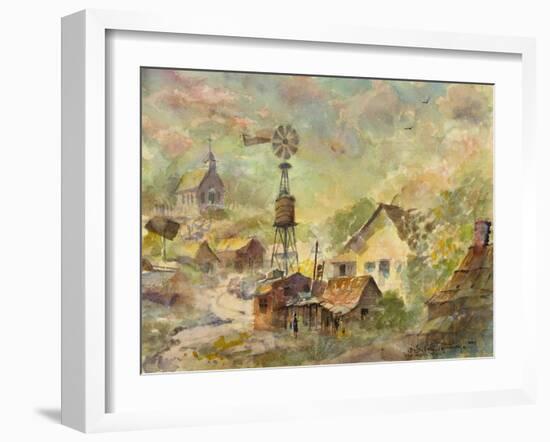 Old Hornitos-LaVere Hutchings-Framed Giclee Print