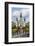 Old Horse Carts in Front of Jackson Square and the St. Louis Cathedral, New Orleans, Louisiana-Michael Runkel-Framed Photographic Print