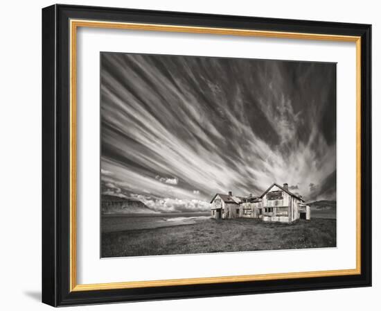 Old Hospital (Mono)-Thorsteinn H.-Framed Photographic Print