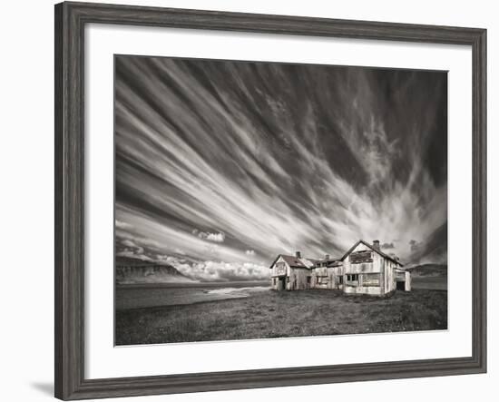 Old Hospital (Mono)-Thorsteinn H.-Framed Photographic Print