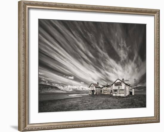 Old Hospital (Mono)-Thorsteinn H.-Framed Photographic Print