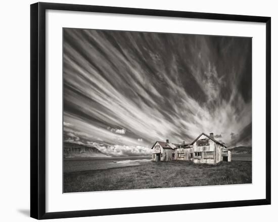 Old Hospital (Mono)-Thorsteinn H.-Framed Photographic Print