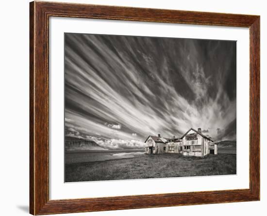 Old Hospital (Mono)-Thorsteinn H.-Framed Photographic Print