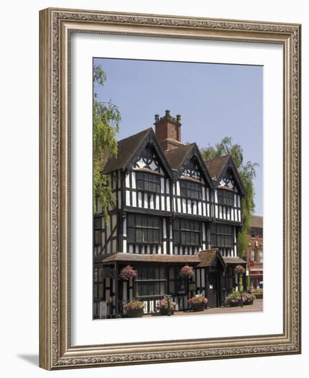 Old House, Built in 1621, Now a Museum, Hereford, Herefordshire, Midlands-David Hughes-Framed Photographic Print