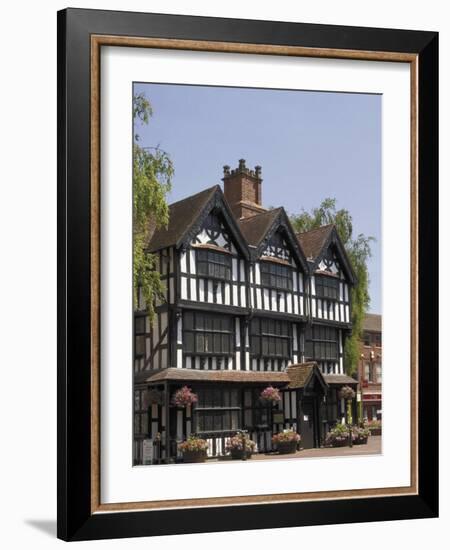 Old House, Built in 1621, Now a Museum, Hereford, Herefordshire, Midlands-David Hughes-Framed Photographic Print