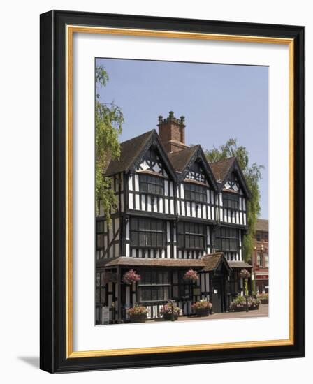 Old House, Built in 1621, Now a Museum, Hereford, Herefordshire, Midlands-David Hughes-Framed Photographic Print