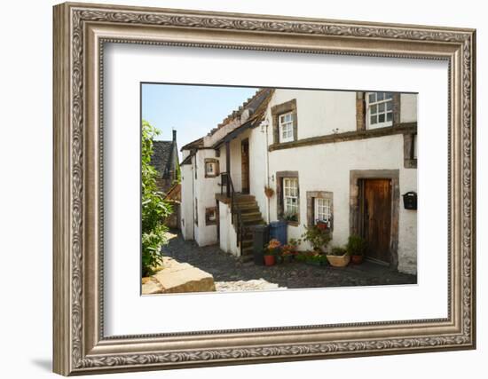 Old House in Culross, Scotland, UK-A_nella-Framed Photographic Print