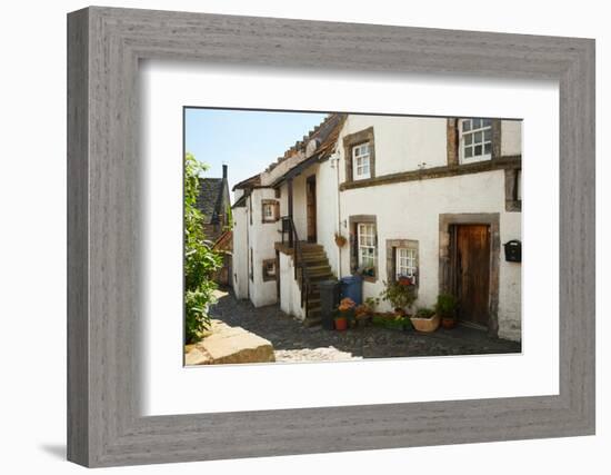 Old House in Culross, Scotland, UK-A_nella-Framed Photographic Print