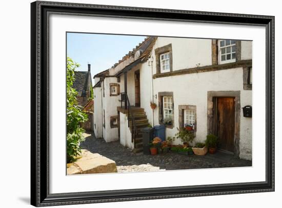 Old House in Culross, Scotland, UK-A_nella-Framed Photographic Print