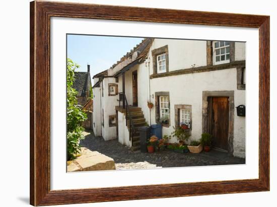 Old House in Culross, Scotland, UK-A_nella-Framed Photographic Print