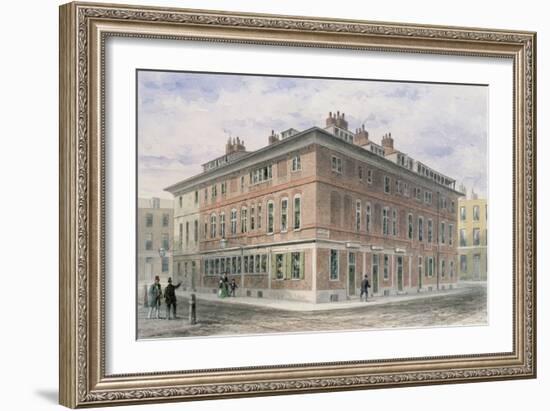 Old House in New Street Square-Thomas Hosmer Shepherd-Framed Giclee Print