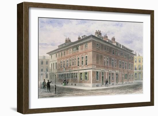 Old House in New Street Square-Thomas Hosmer Shepherd-Framed Giclee Print