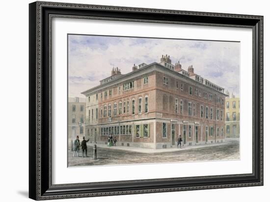 Old House in New Street Square-Thomas Hosmer Shepherd-Framed Giclee Print
