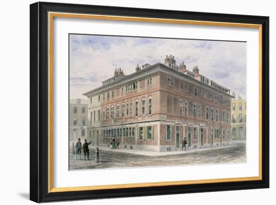 Old House in New Street Square-Thomas Hosmer Shepherd-Framed Giclee Print