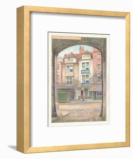 'Old Houses, Aldgate', 1929-Unknown-Framed Giclee Print