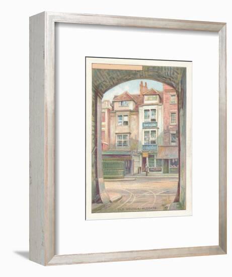 'Old Houses, Aldgate', 1929-Unknown-Framed Giclee Print