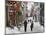 Old Houses Along the Street, Quebec City, Canada-Keren Su-Mounted Photographic Print